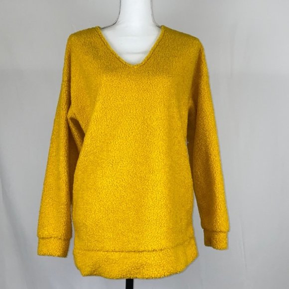 Caslon Faux Shearling Teddy Sweater - Picture 3 of 5
